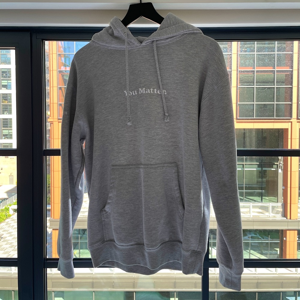 You Matter Gray Hoodie